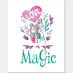 Love Is Magic Posters and Art